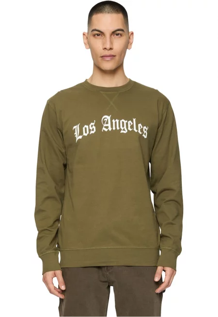 Суитшърт с памук и надпис