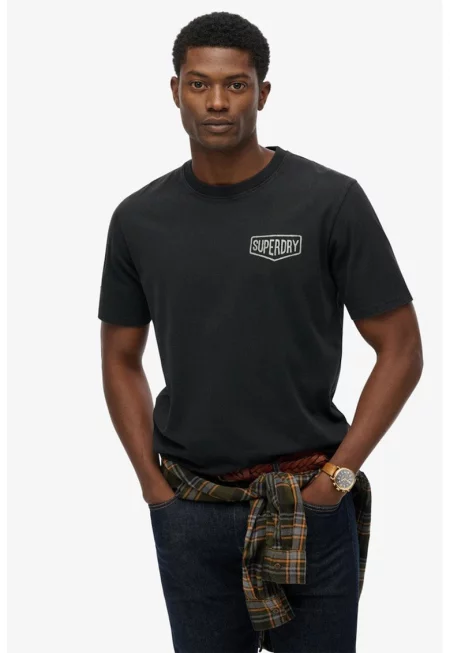 SUPERDRY - Свободна тениска Work Tab
