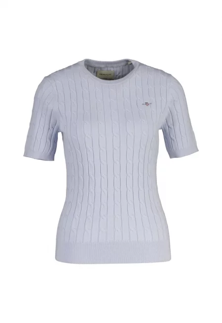 Тениска с плетка осморка с лого