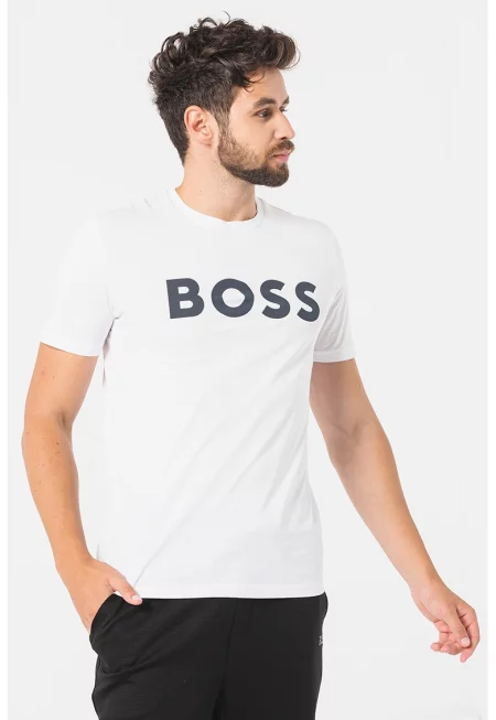 Тениска Thinking с гумирано лого