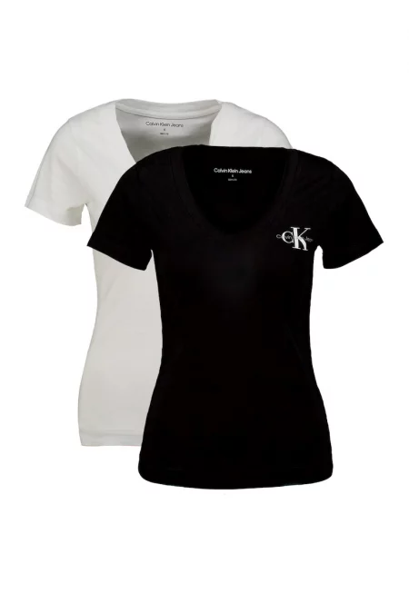 Тениски с шпиц и лого - 2 броя