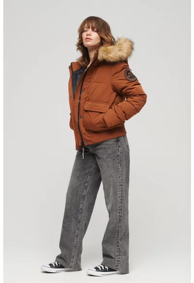 Зимно Everest ватирано яке с качулка и еко пух