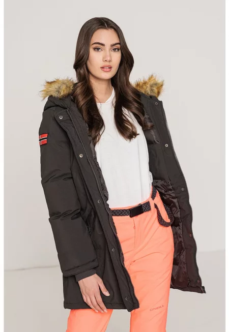 Зимно яке Dinasty с отделящ се еко пух