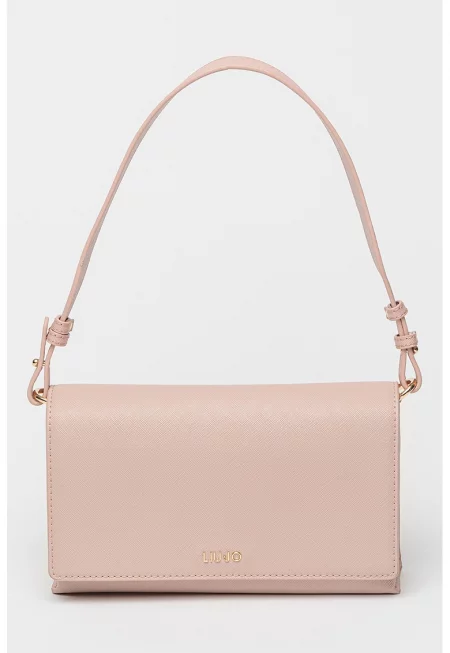 Чанта през рамо East/West - Прашно розово