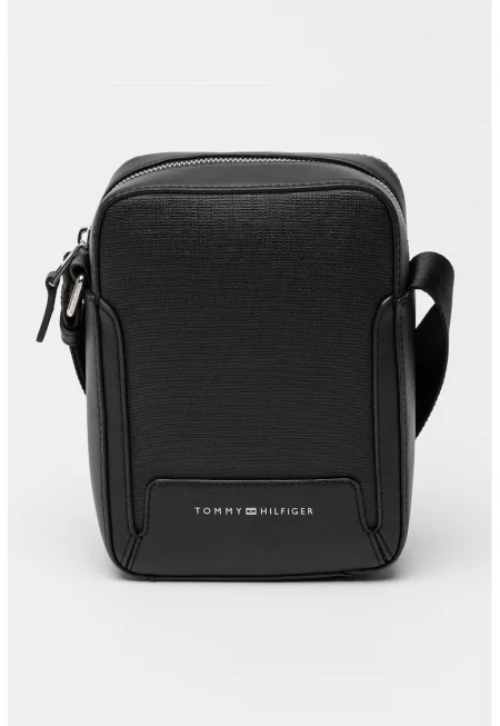 Чанта през рамо от еко кожа с лого