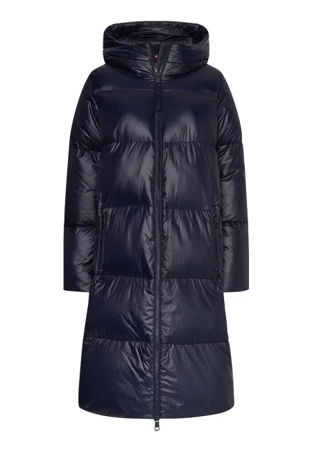 Дълго зимно яке с качулка