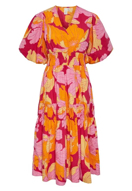 Дамска рокля -  Органичен памук - 302027569 - Виолетов