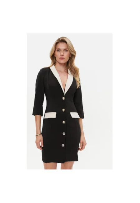 Дамска рокля - Ринасименто - 303585525 - Полиестер - Черен