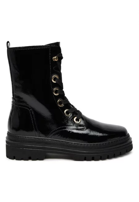 Дамски ботуши  304338434 - Естествена кожа - Черен - Черен