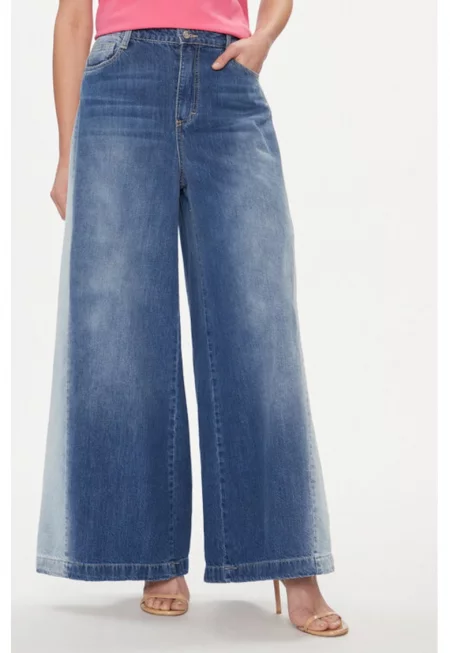 Дамски дънки -  304006043 - Памук - Син - Син