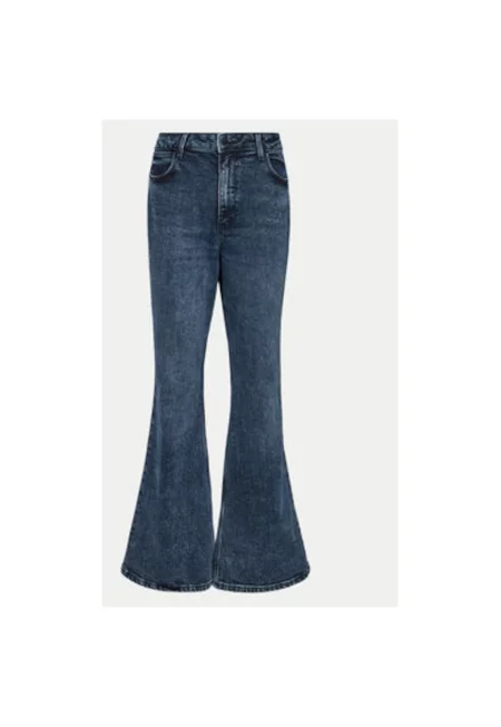 Дамски дънки -  304998522 - Памук/Еластан - Сини