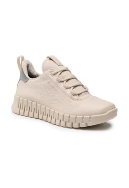 Дамски кецове  GRUUV - водоустойчиви - гъвкава подметка - естествена кожа - бежови