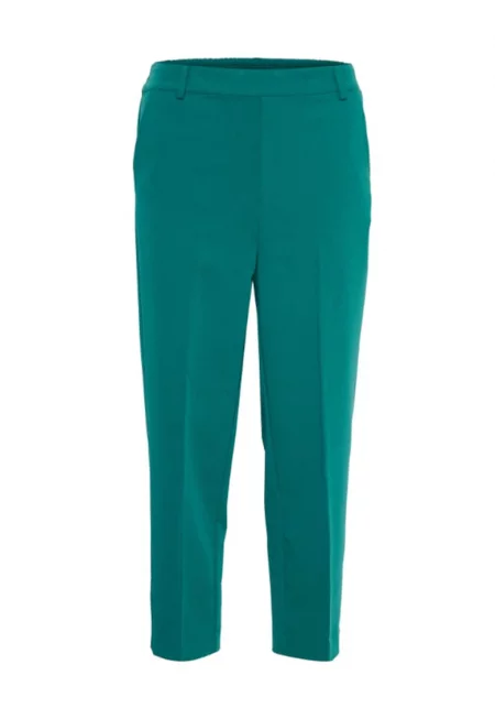 Дамски панталон -  302985906 - Полиестер - Зелен