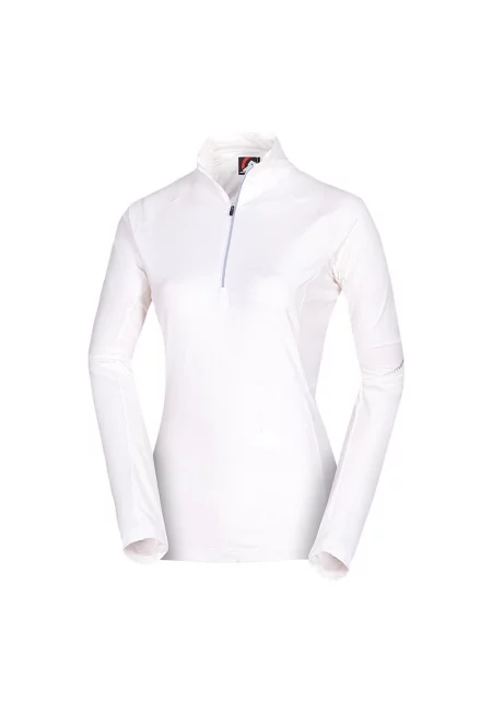 Дамски технически ски пуловер ABAGAIL бял