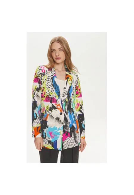 Дамско яке -  303838904 - Полиестер - Многоцветно - Многоцветен