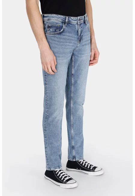 Дънки деграде - Син меланж