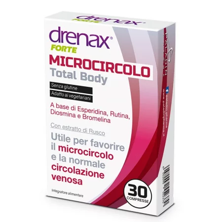 Формула за добро кръвообращение - Дренакс - Drenax® Forte с бодлив залист и хесперидин, 30 таблетки