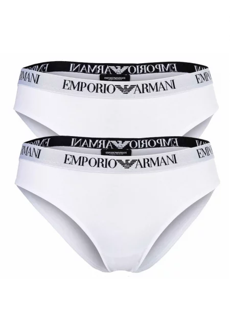 Emporio Arman - Бикини с лого на талията - 2 чифта