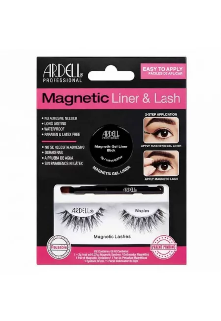 Комплект : Изкуствени мигли + Очна линия Magnetic Liner & Lash Wispies