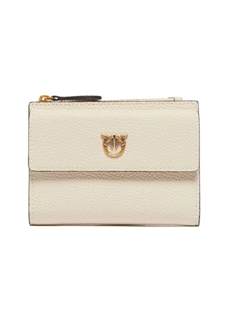 Кожено портмоне с метално лого