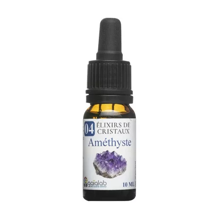 Кристална есенция № 04 – Аметист, капки, 10 ml