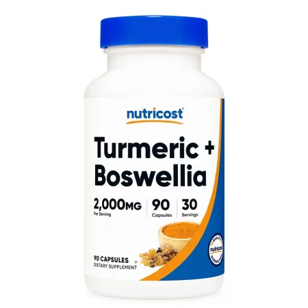 Куркума 1000 mg + Босвелия 1000 mg – По-здрави и подвижни стави, 90 капсули