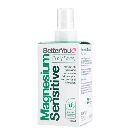 Магнезиев спрей за тяло – При мускулно напрежение и крампи, 10 впръсквания, 100 ml
