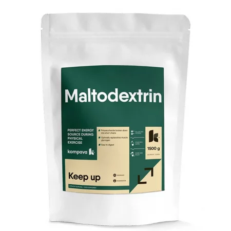 Малтодекстрин 30 g – Енергия и възстановяване след тренировки, 1500 g прах