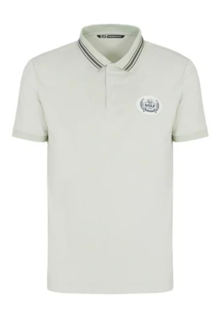Мъжка тениска  M POLO PQ ST 2 - Памук - Сив - Сив
