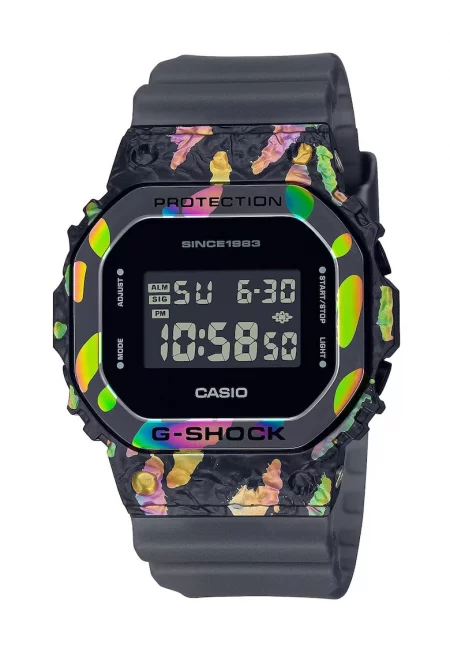 Мъжки часовник -  Каучук - Многоцветен