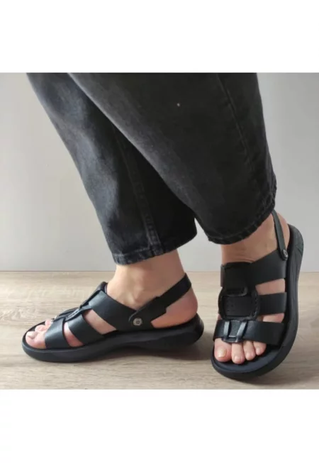 Мъжки ежедневни сандали  Y5011S Черни - Черно - Черен
