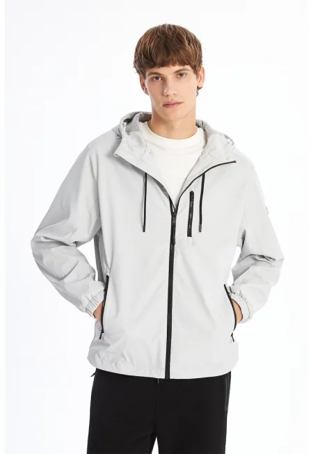 Олекотено яке с джобове с цип