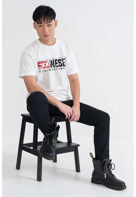 Памучна тениска с лого