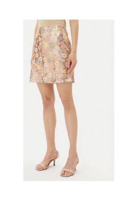 Пола  BBW4519 - многоцветна - 100% полиестер - многоцветни пайети