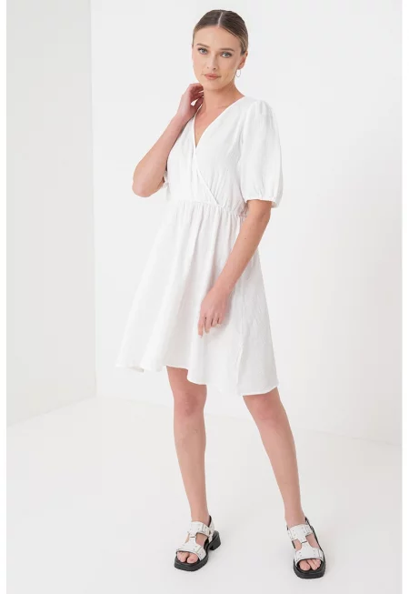 Разкроена рокля с шпиц