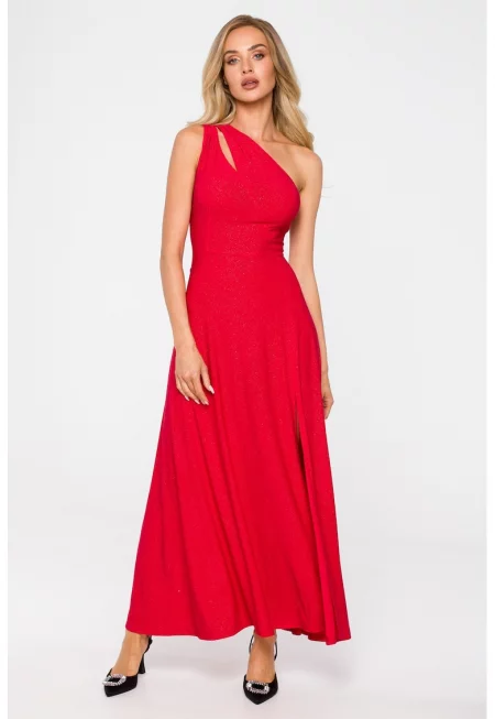 Rochie eleganta cu taietura pe picior -