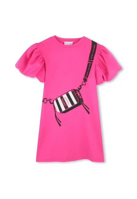 Рокля за момичета  W60496 - Полиестер/Еластан - Розова