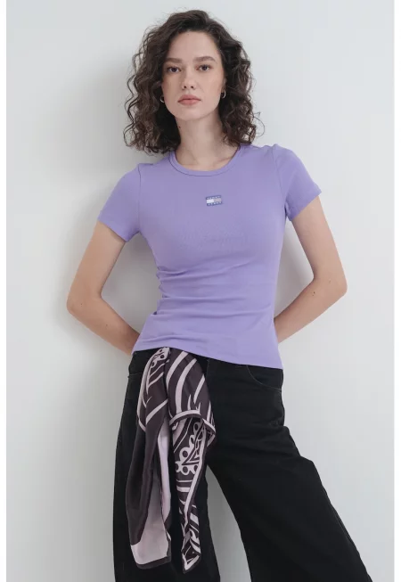 Слим тениска с рипс