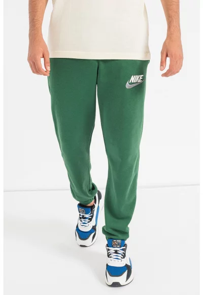 Спортен панталон с памук и бродирано лого