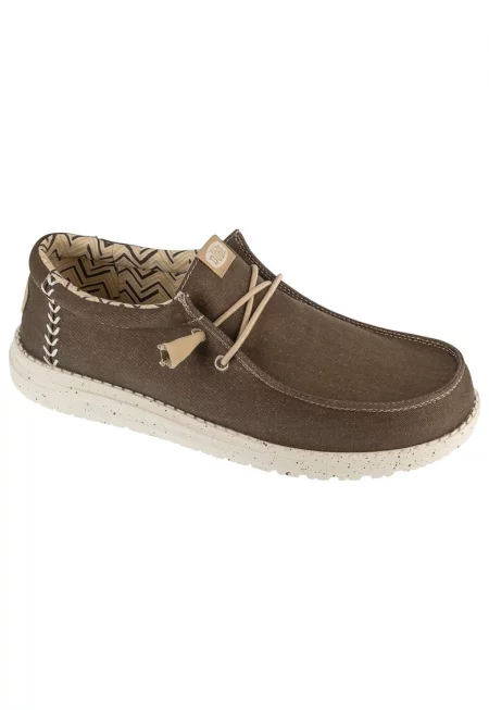 Спортни обувки -  Wally Stretch Canvas 407005 - Кафяв