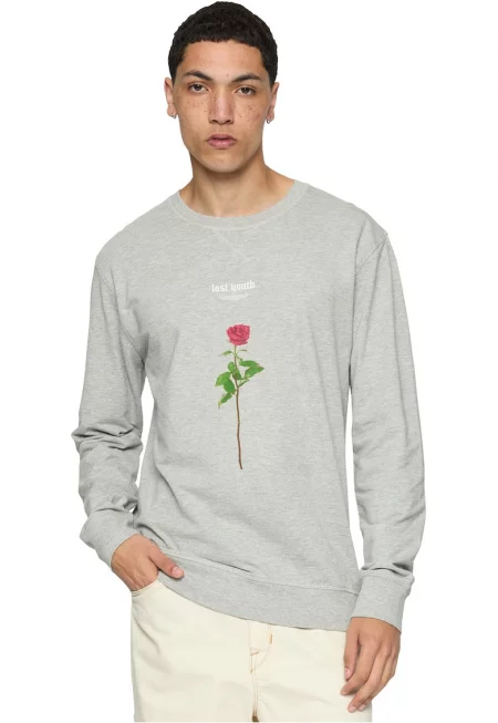 Суитшърт с овално деколте