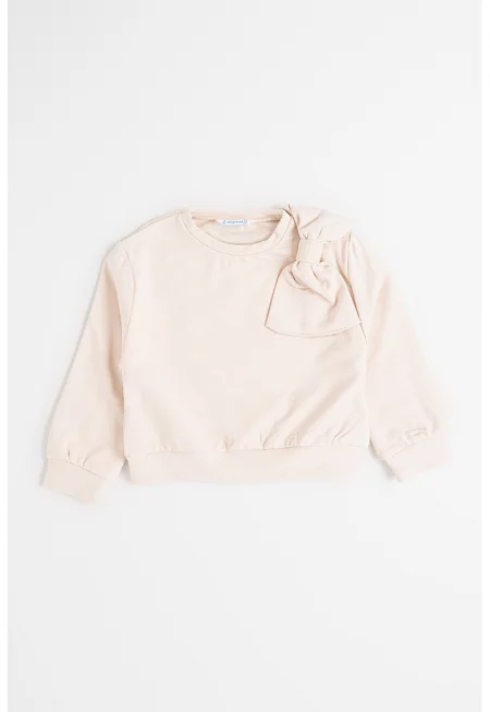 Суитшърт с уголемена панделка