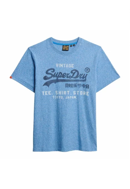 Тениска с овално деколте и лого