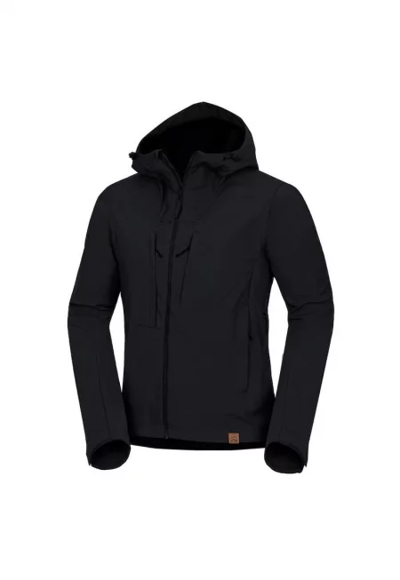 Трекинг яке August Adventure Softshell - Кафяв