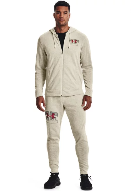 Тренировъчен панталон UA Rival с връзка - Бежов