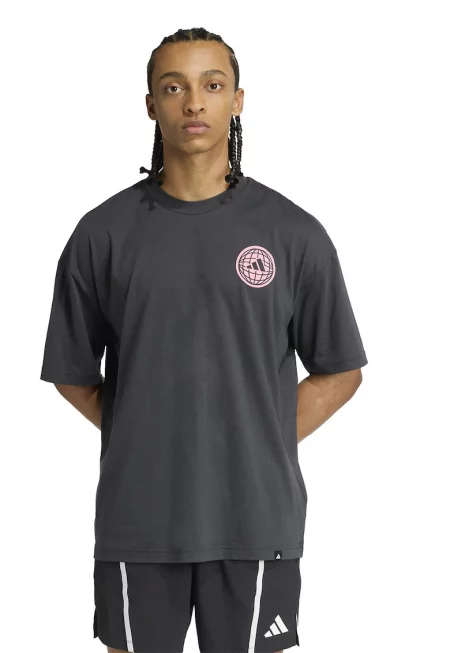 Тренировъчна свободна тениска с лого