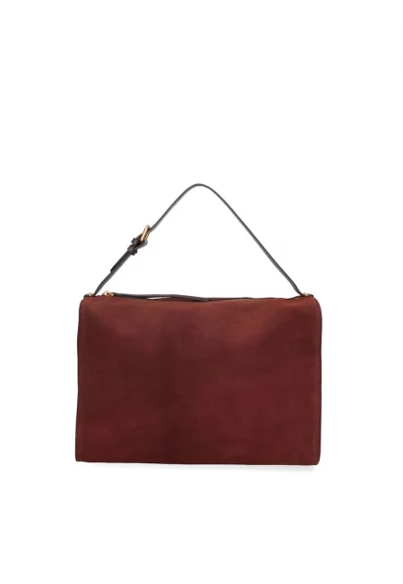 Велурена чанта за рамо Cielia