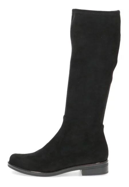 Високи ботуши с лесно обуване