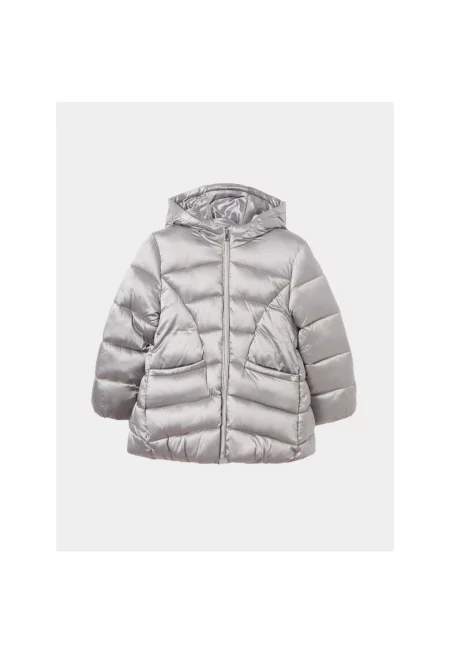 Яке за момиче -  303267056 - Полиестер - Сив