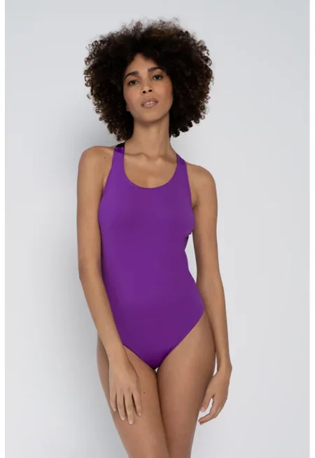 Бански Giulia с презрамки - Аметист